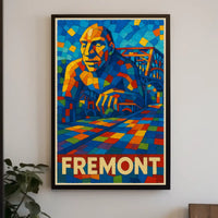 Fremont Mosaic Art Poster