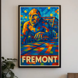 Fremont Mosaic Art Poster