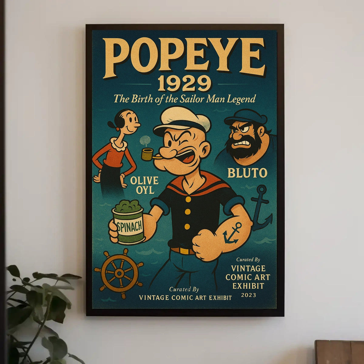 Popeye 1929 Art Poster POP-111