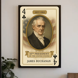 James Buchanan President Poster