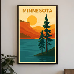 Minnesota Landscape Poster