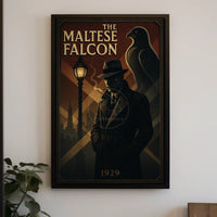 1929 Noir Detective Mystery Urban or Cityscape Poster