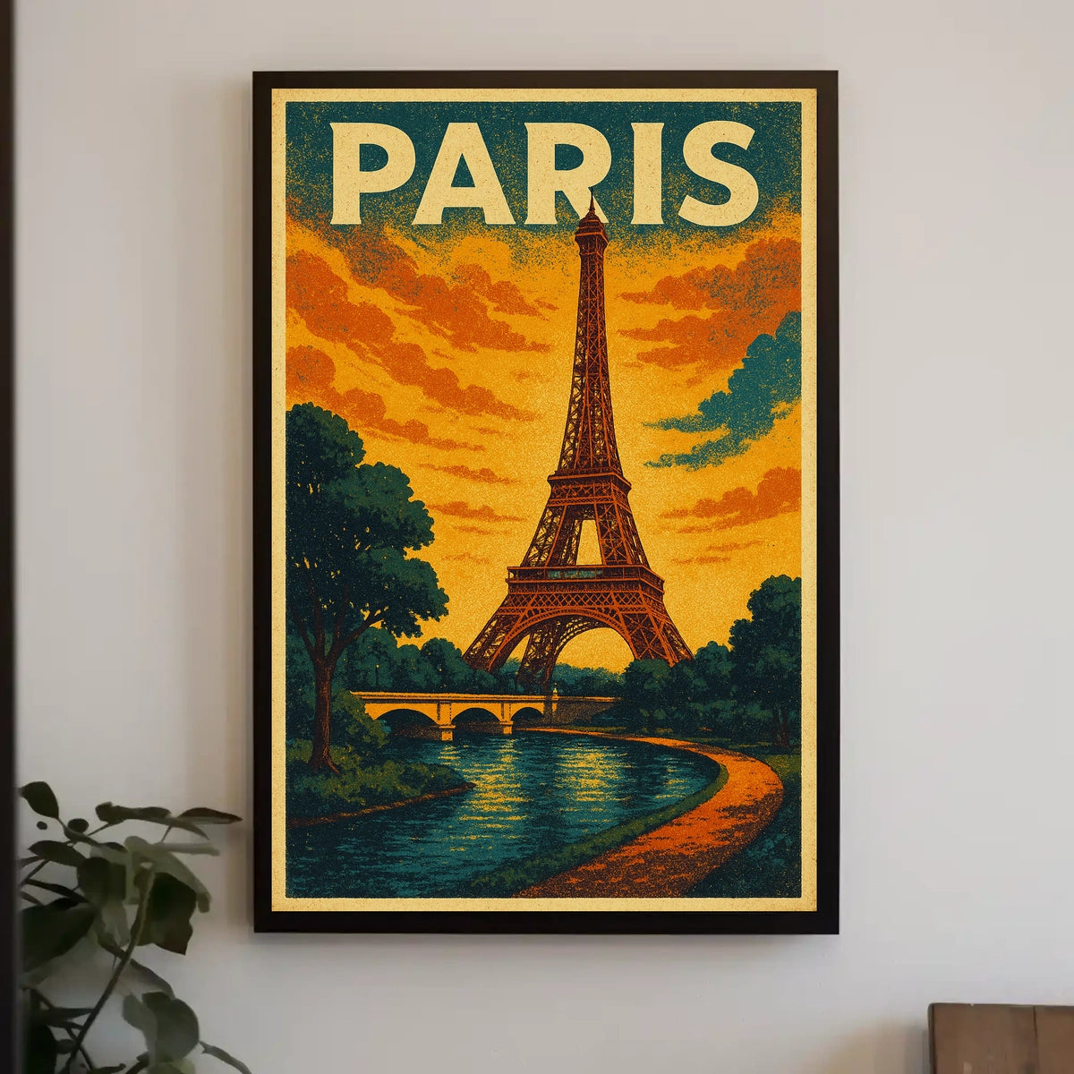 Paris Travel Poster