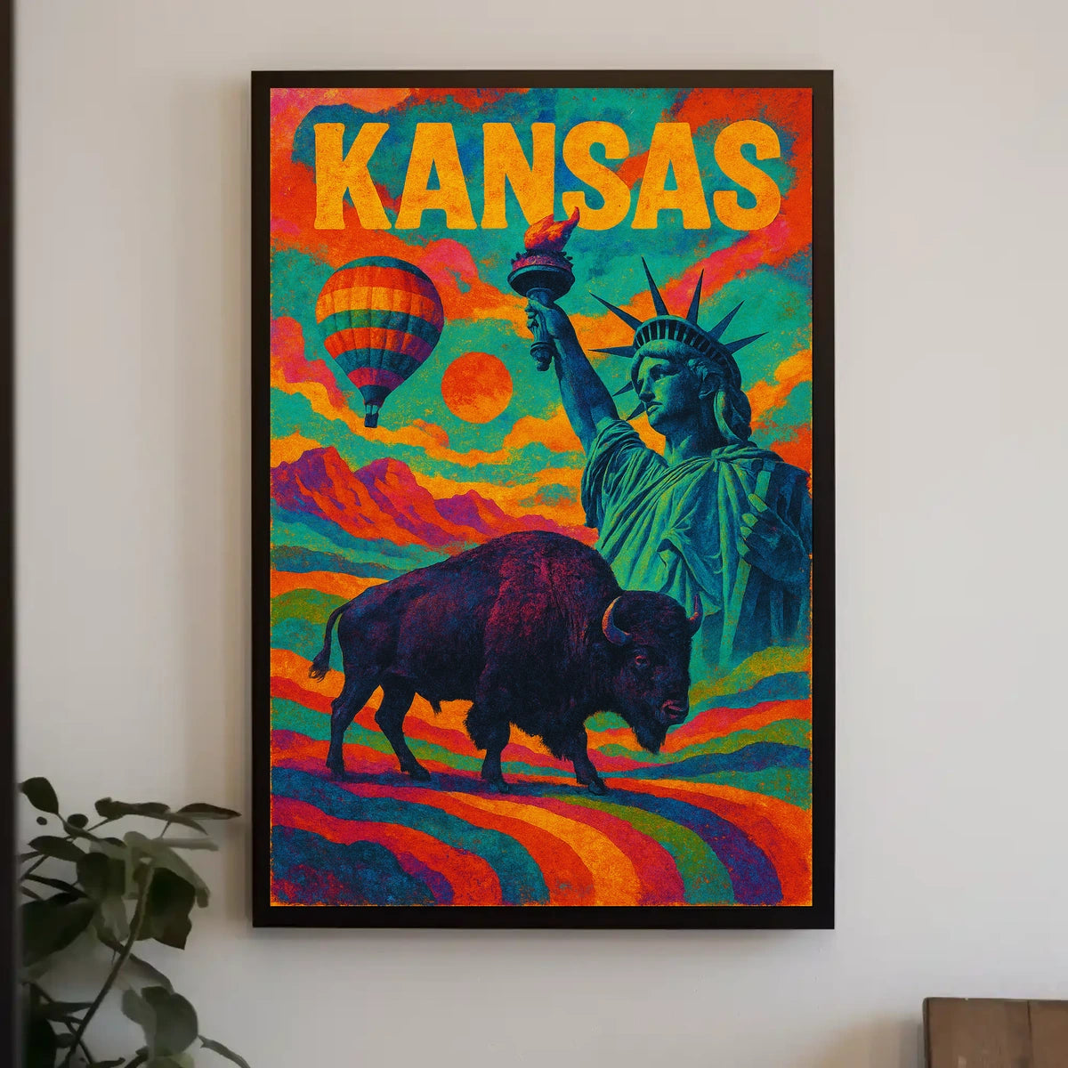 Kansas Dreamscape Poster