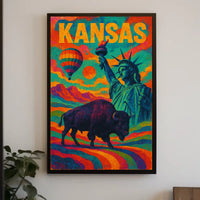 Kansas Dreamscape Poster