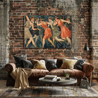 Roaring Twenties Flapper Dance Vintage Art Poster