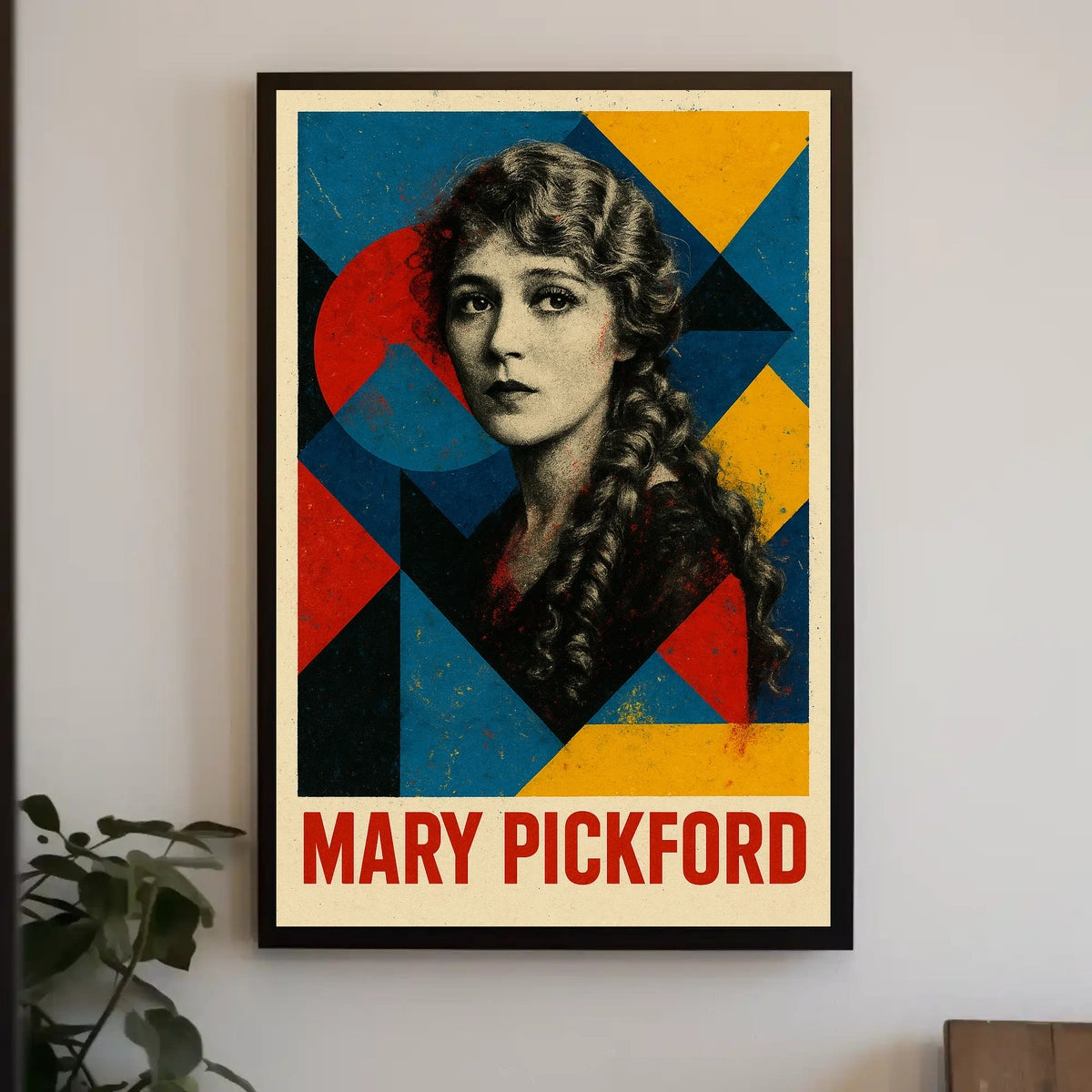Mary Pickford Art Poster