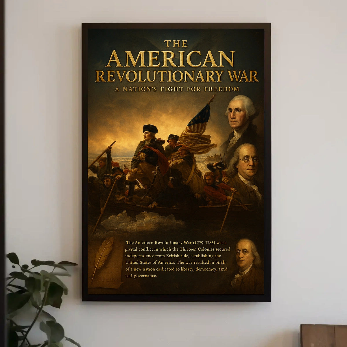 The American Revolutionary War Poster