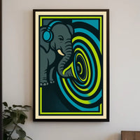 The Musical Elephant Poster