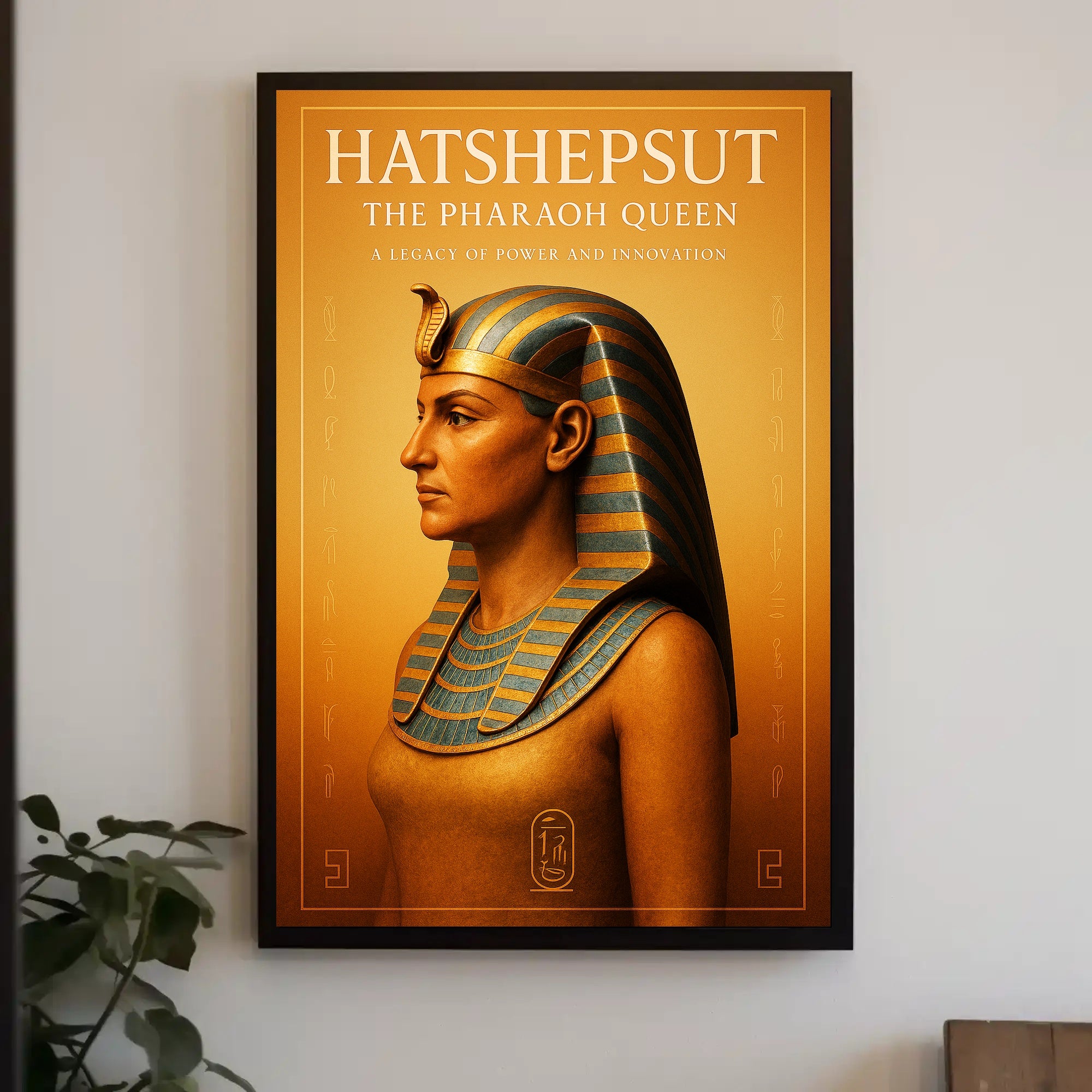 Hatshepsut The Pharaoh Queen Poster PosterGoat