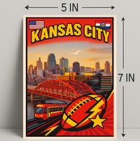 Kansas City Vibes Poster PosterGoat