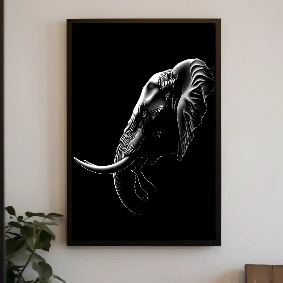 Majestic Elephant Poster