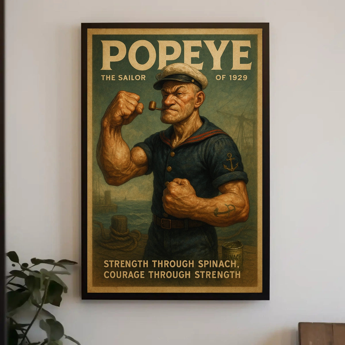 Popeye 1929 Art Poster POP-193