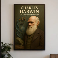 Charles Darwin The Evolutionary Poster