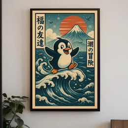 Adventure of the Penguin Poster