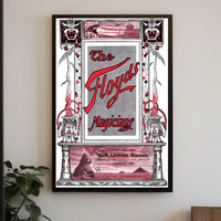 The Floyds Magic Show Art Nouveau Cultural Poster