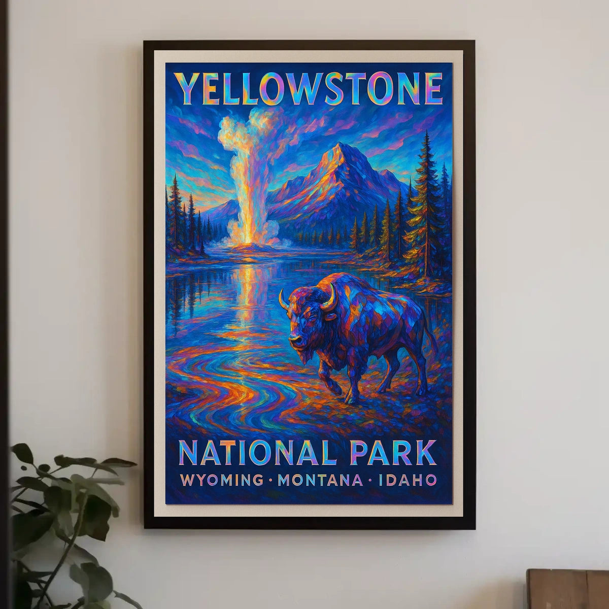 Yellowstone National Park Poster