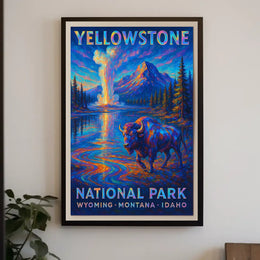 Yellowstone National Park Poster