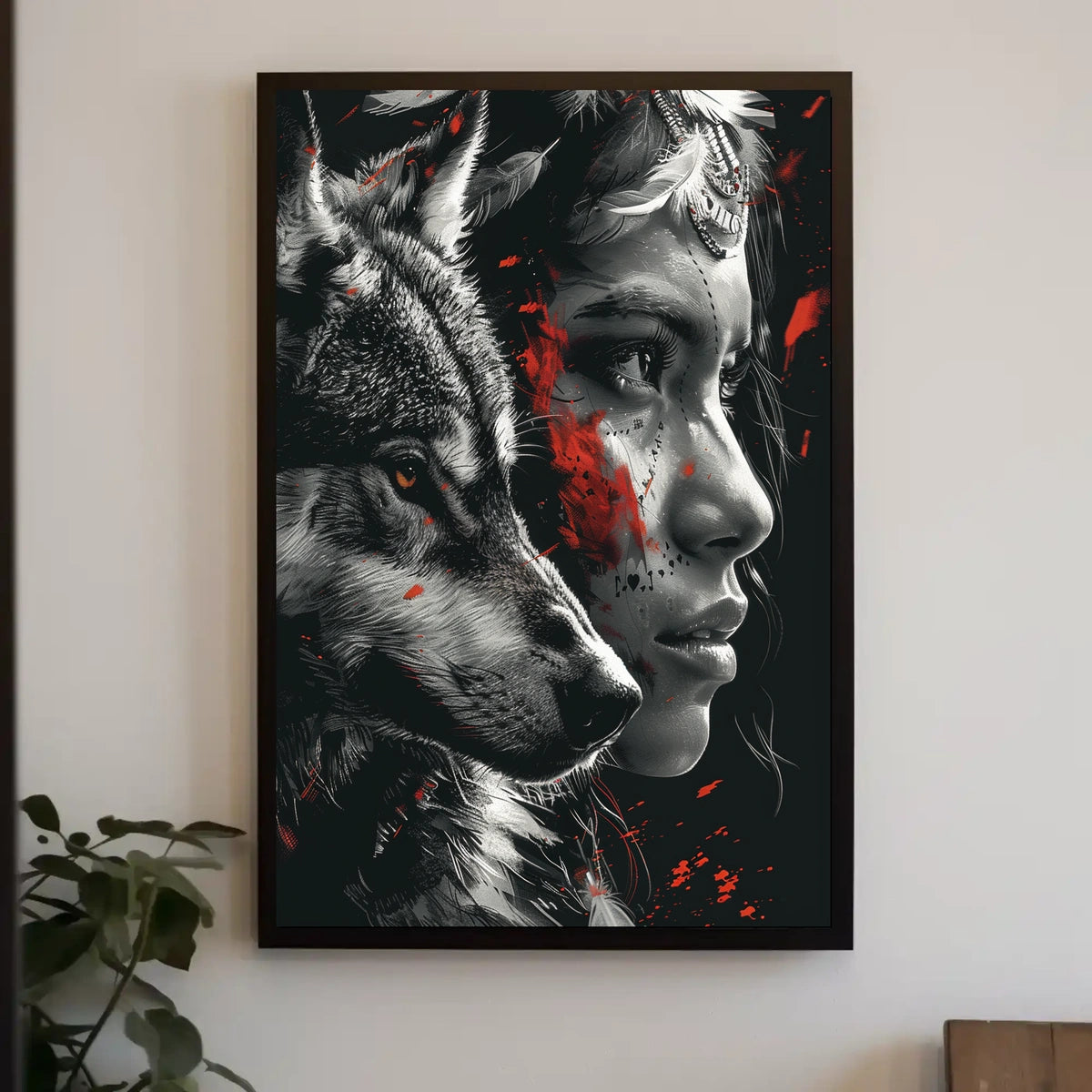 Spirit Of The Wolf Poster