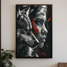 Spirit Of The Wolf Poster