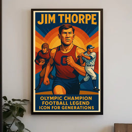 Celebrating Jim Thorpe Poster