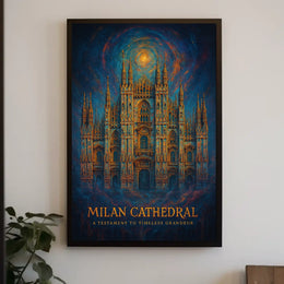 Milan Cathedral A Testament To Poster