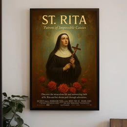 St. Rita Patron of Impossible Causes Poster