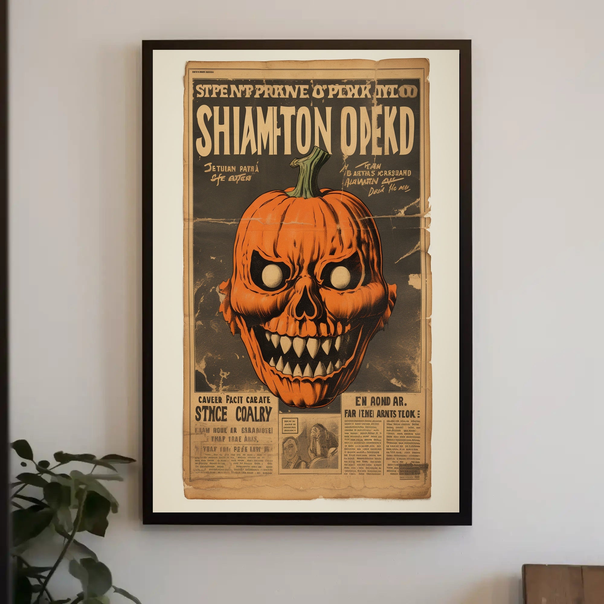 Halloween Horror Poster