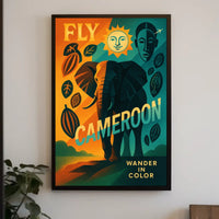 Fly Cameroon Poster