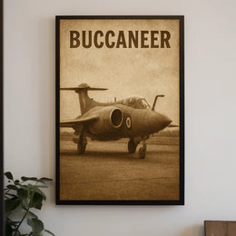 Buccaneer Aircraft Poster