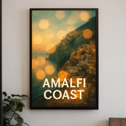 Amalfi Coast Dreamscape Poster