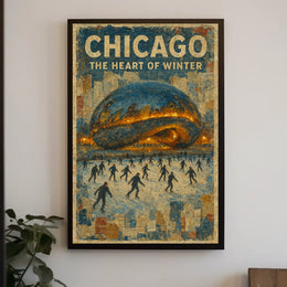 Chicago The Heart Of Winter Poster