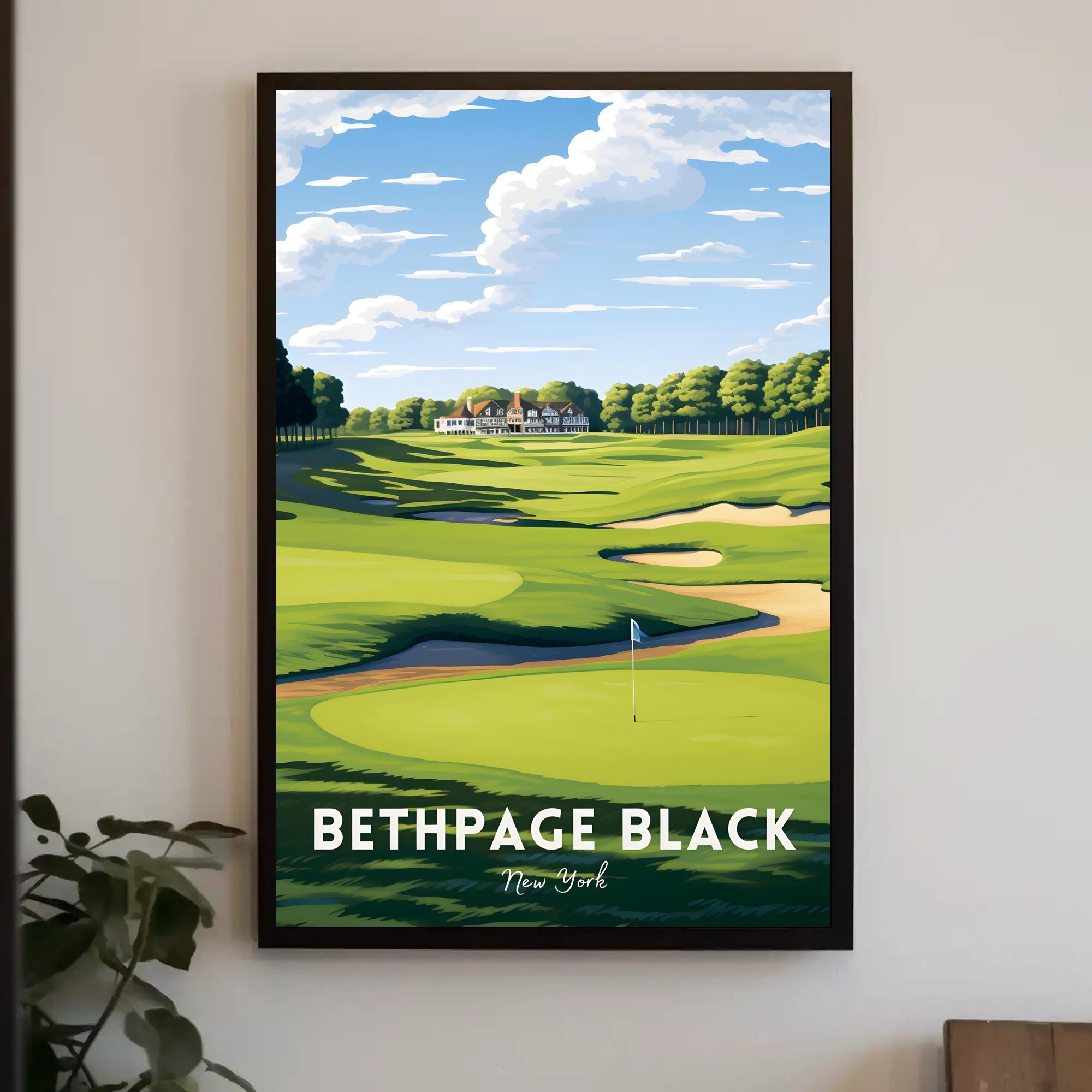 Bethpage Black Golf Course Sports Poster