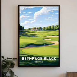 Bethpage Black Golf Course Sports Poster