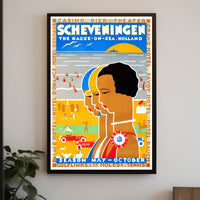 Scheveningen The Hague-On-Sea Poster