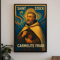 Saint Simon Stock Carmelite Friar Poster