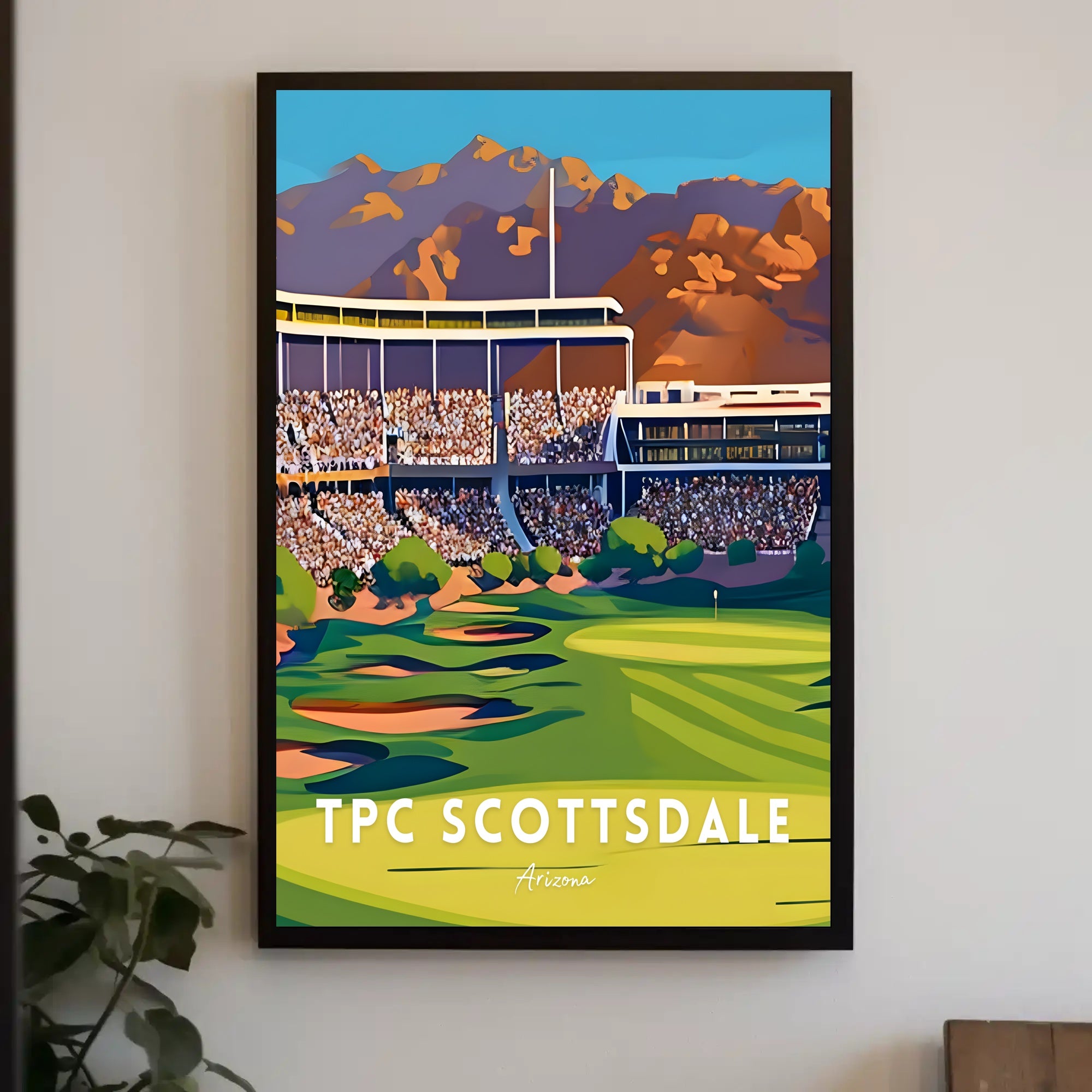 TPC Scottsdale Golf Course Poster