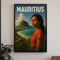 Mauritius Island Serenity Poster