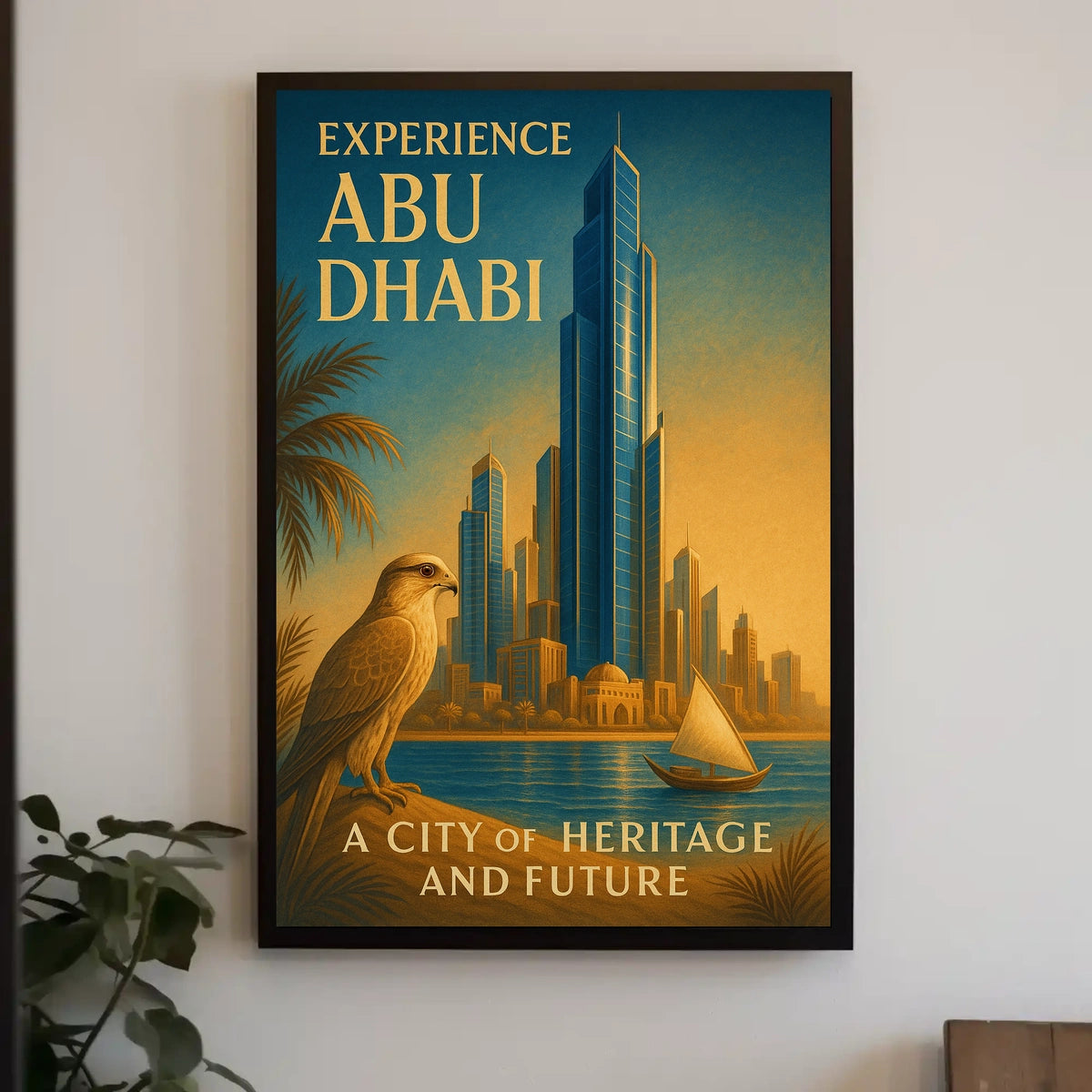 Experience Abu Dhabi Poster