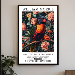 The Artistry of 19th Century Cotton Prints Poster