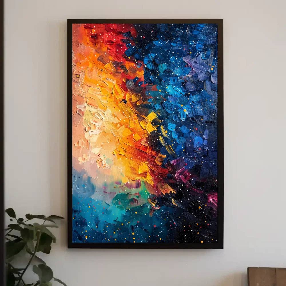 Modern Abstract Science and Education Poster