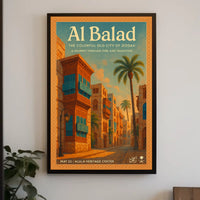 Al Balad The Colorful Old City Of Poster