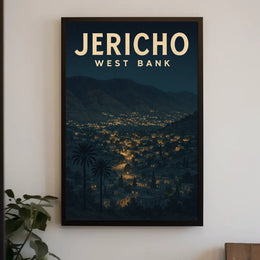 Jericho West Bank Poster