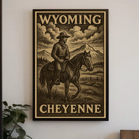 Wyoming Frontier Poster