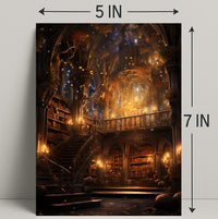 Enchanted Library Poster