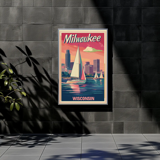 Milwaukee Vintage Poster