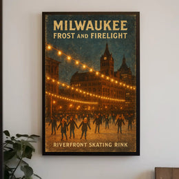 Milwaukee Frost And Firelight Poster