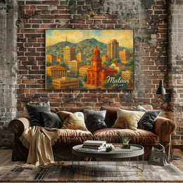 Malawi Scenic View Photography Realism Wanderlust Poster