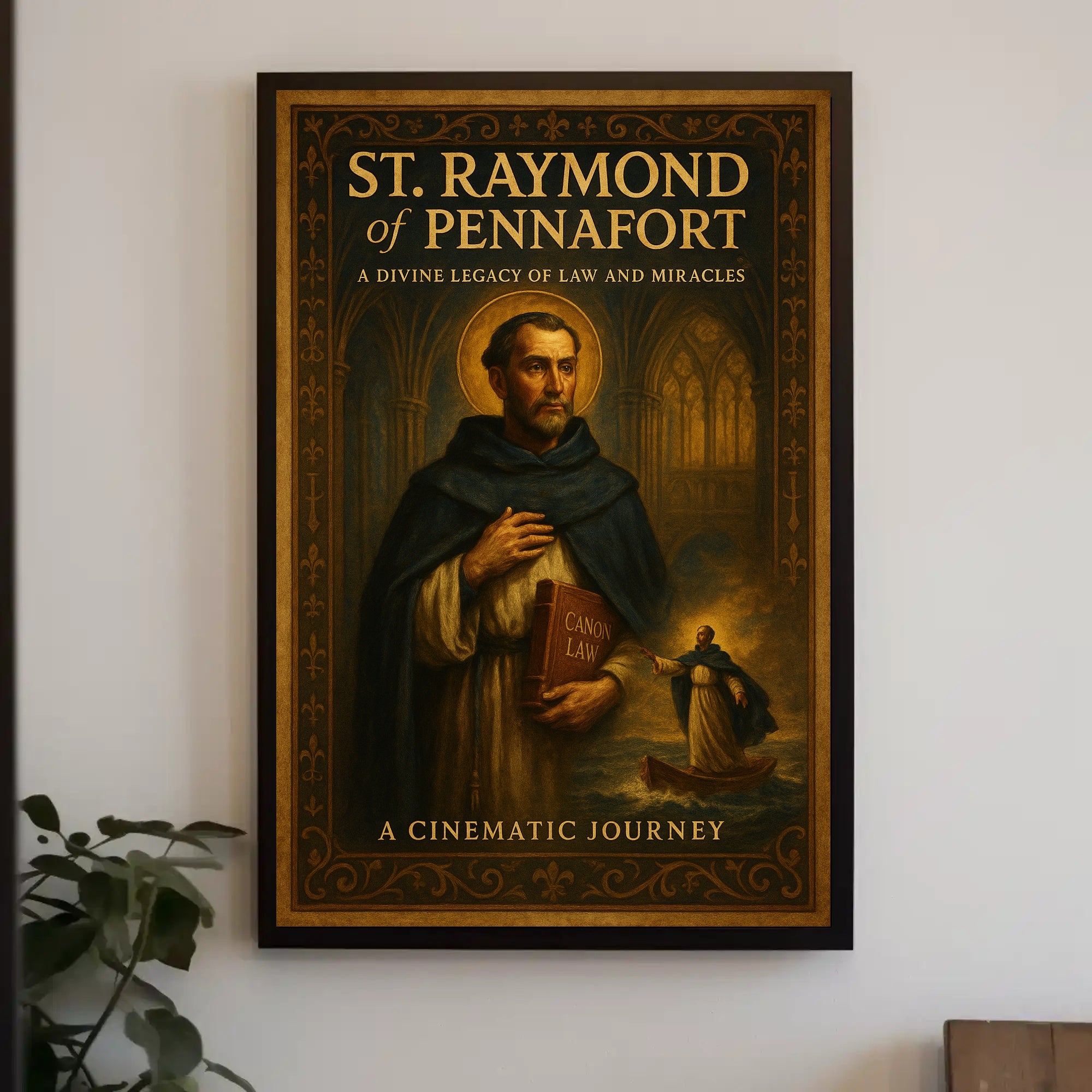 St. Raymond Of Pennafort A Divine Poster