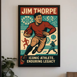 Celebrating Jim Thorpe Poster